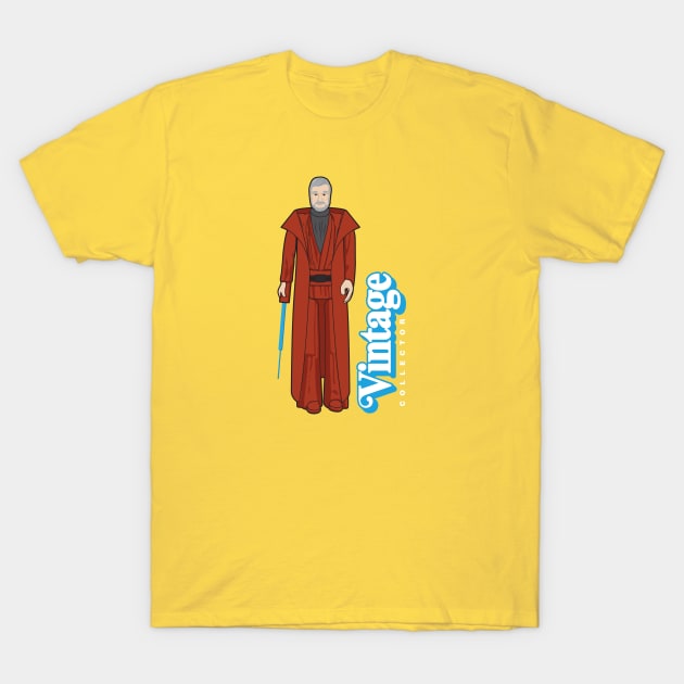 VINTAGE COLLECTOR - Old Ben (GREY HAIR) ACTION FIGURE T-Shirt by LeftCoast Graphics